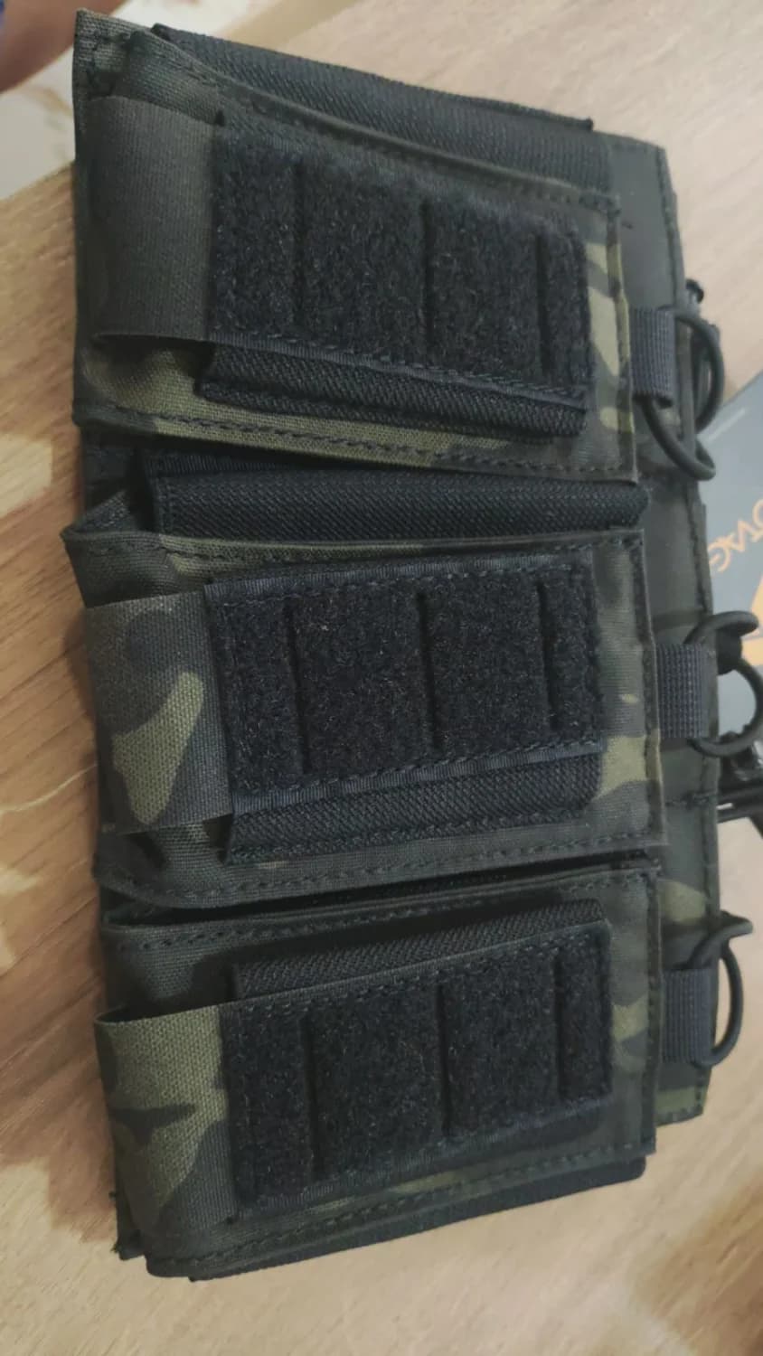 Votagoo Porta Carregador Tático Militar Trío 9/5.56mm Armas - 1